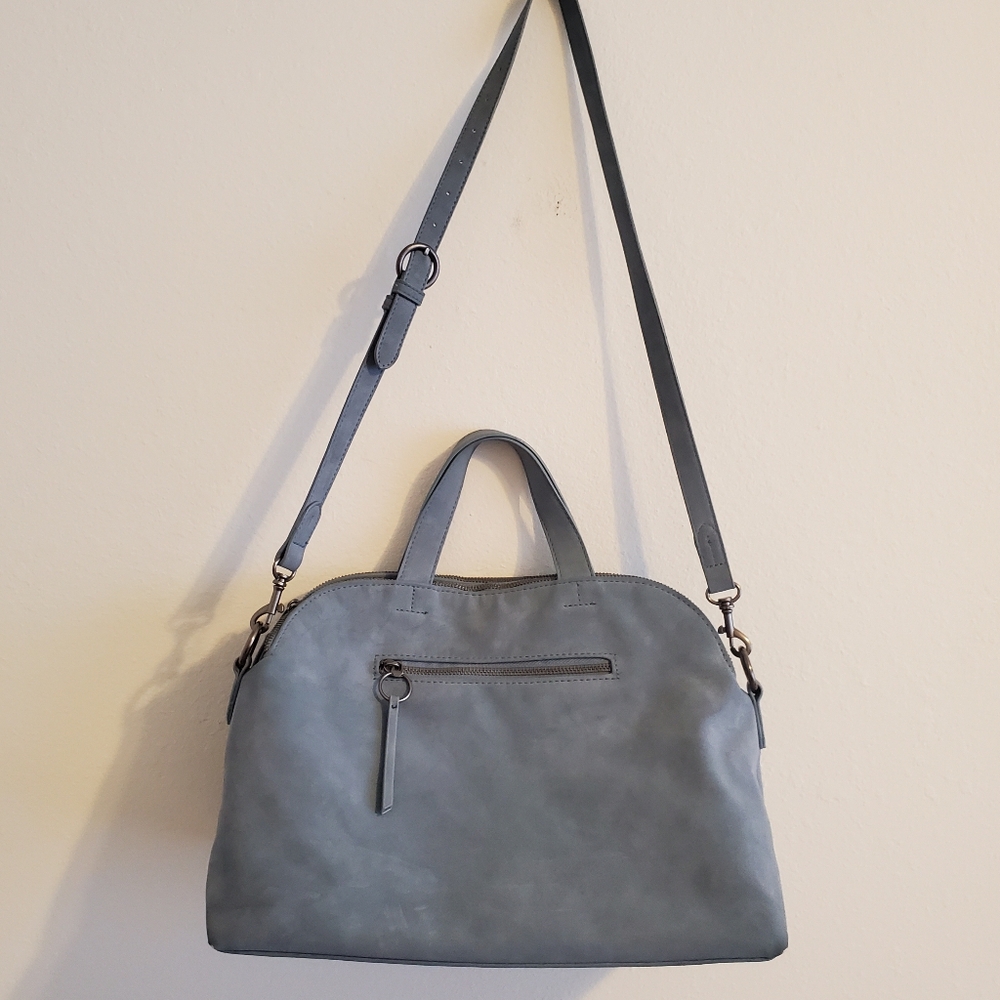 Universal Thread Dusty Blue Satchel Shoulder Bag - Cute Big Fall Winter Purse